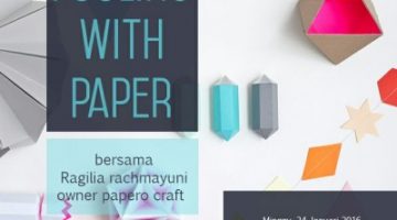 Akber Pekanbaru: Fooling with Paper 