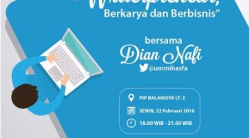 Akber Semarang: Writerpreneur 