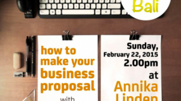 Akber Bali: Make Business Proposal