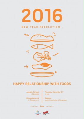 Akber Jogja: 2016 New Year Resolution – Happy Relationship with Food 