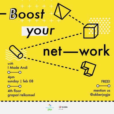 Akber Jogja: Boost your network 