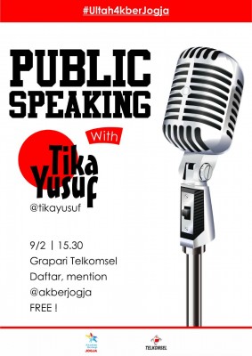 Akber Jogja: Public Speaking 