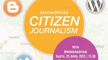 Akber Semarang: Citizen Journalism 