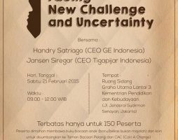 Public Lecture: Facing New Challenge and Uncertainty 
