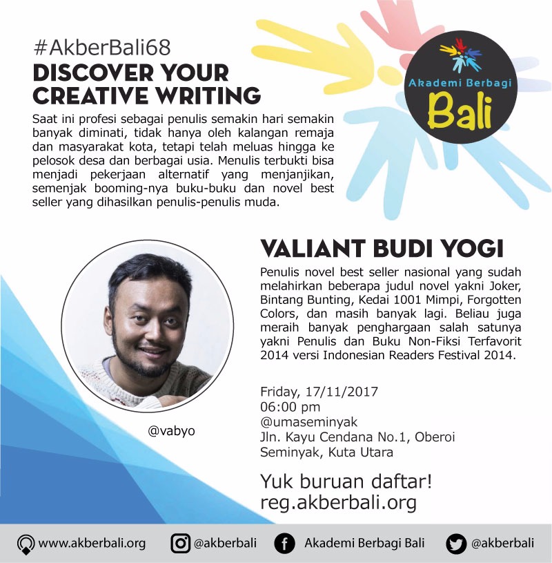 Bali: Discover Your Creative Writing 