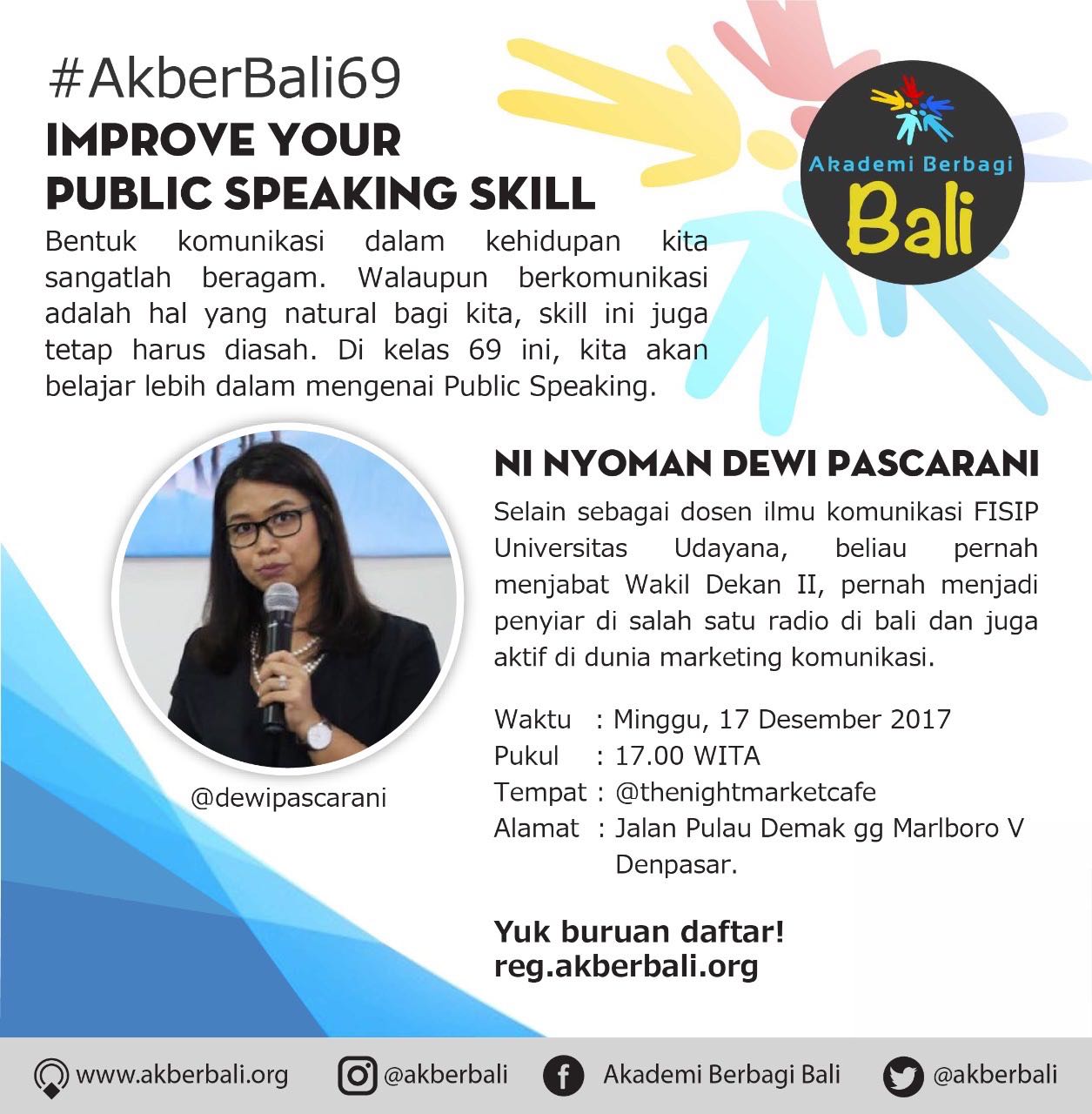 Bali: Improve Your Public Speaking Skill 