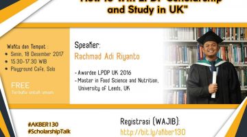 Solo: How To Win LPDP Scholarship and Study in UK