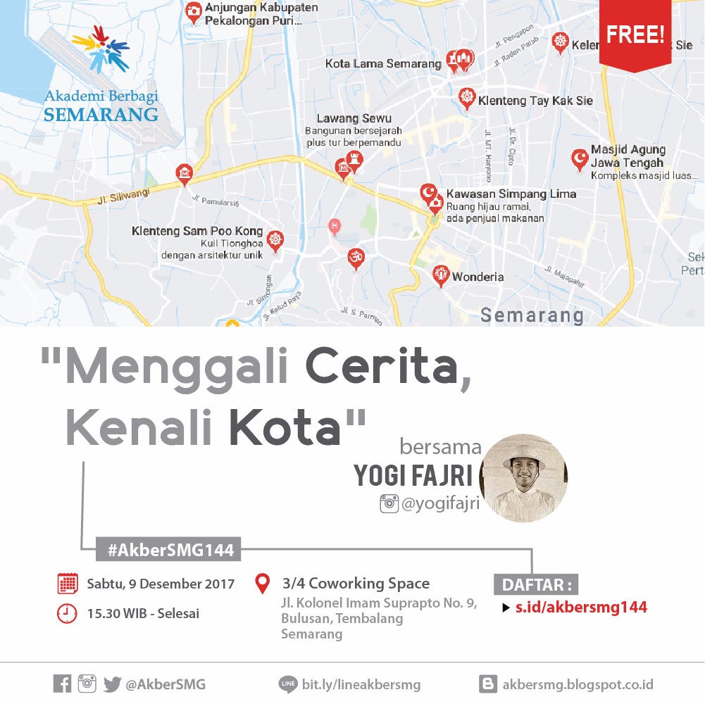 Semarang: Menggali Cerita, Kenali Kota 