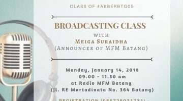 Batang: Broadcasting Class 