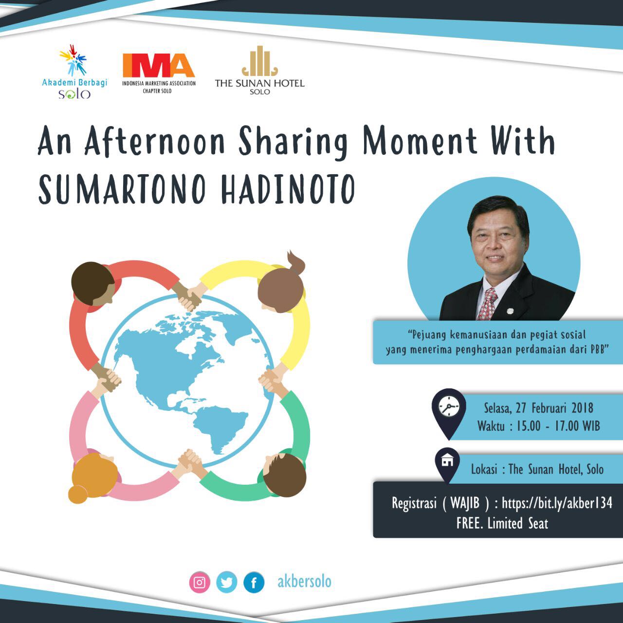 Solo: An Afternoon Sharing Moment with Sumartono Hadinoto 