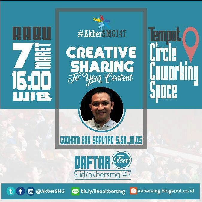 Semarang: Creative Sharing To Your Content 
