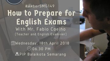 Semarang: How To Prepare for English Exams 