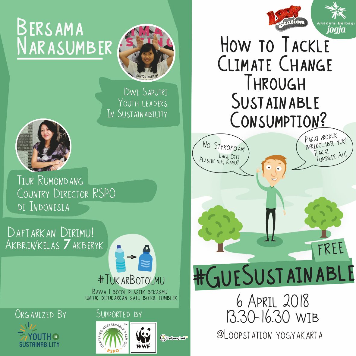 Jogja: How To Tackle Climate Change Through Sustainable Consumption 