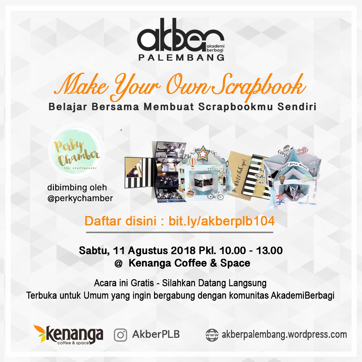Palembang: Make Your Own Scrapbook 