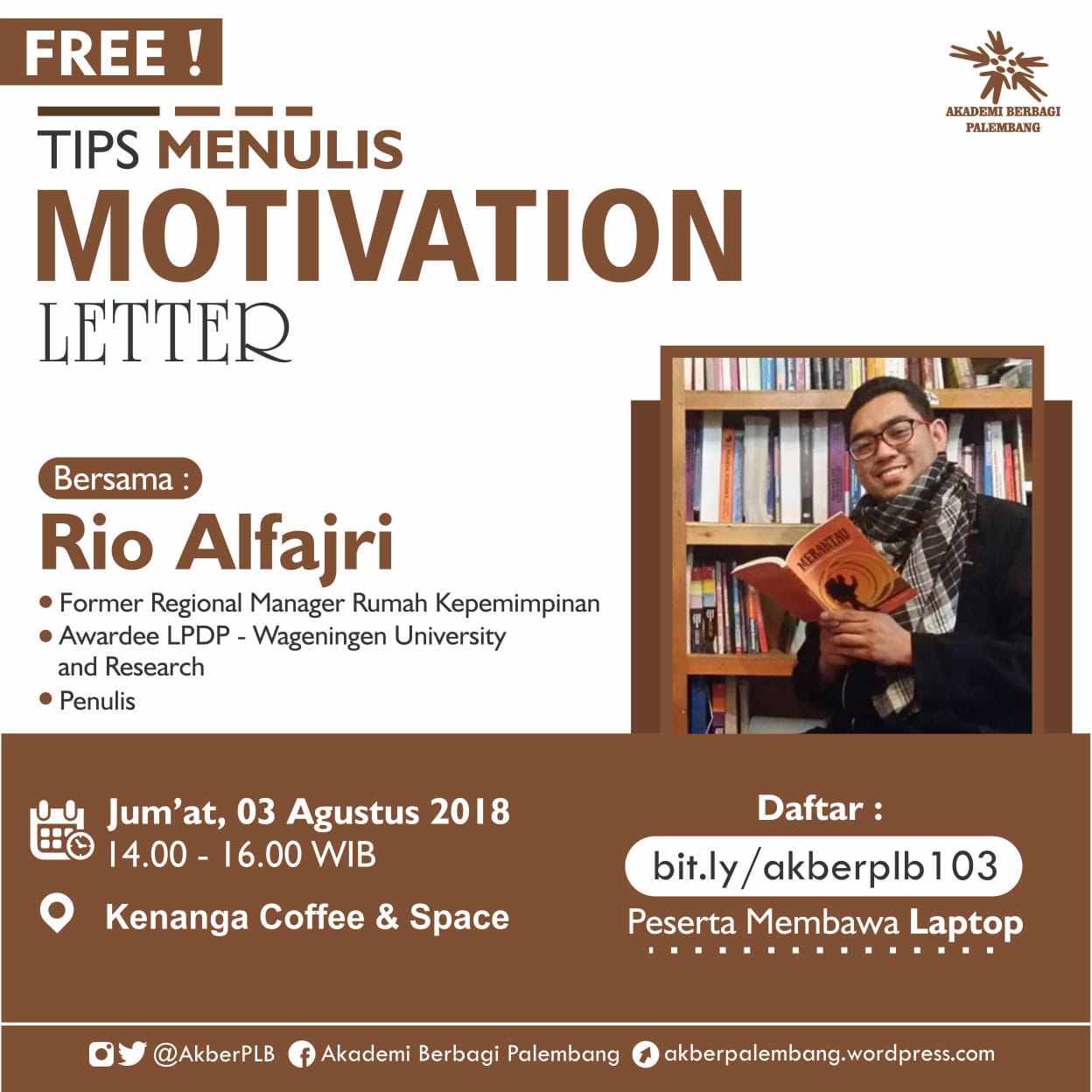 Palembang . : Tips Menulis Motivation Letter 