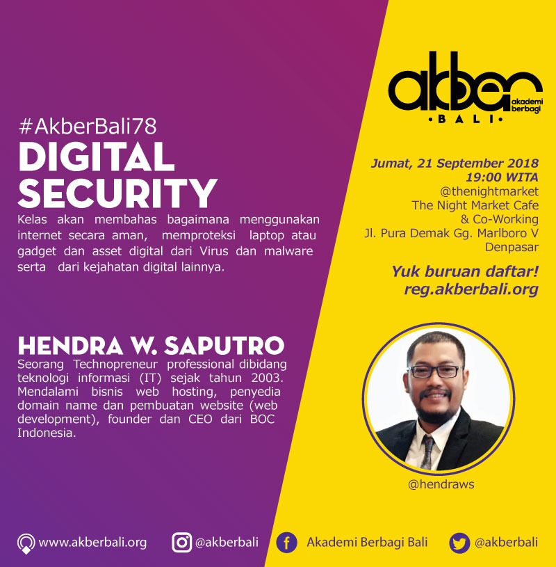 Bali: Digital Security 