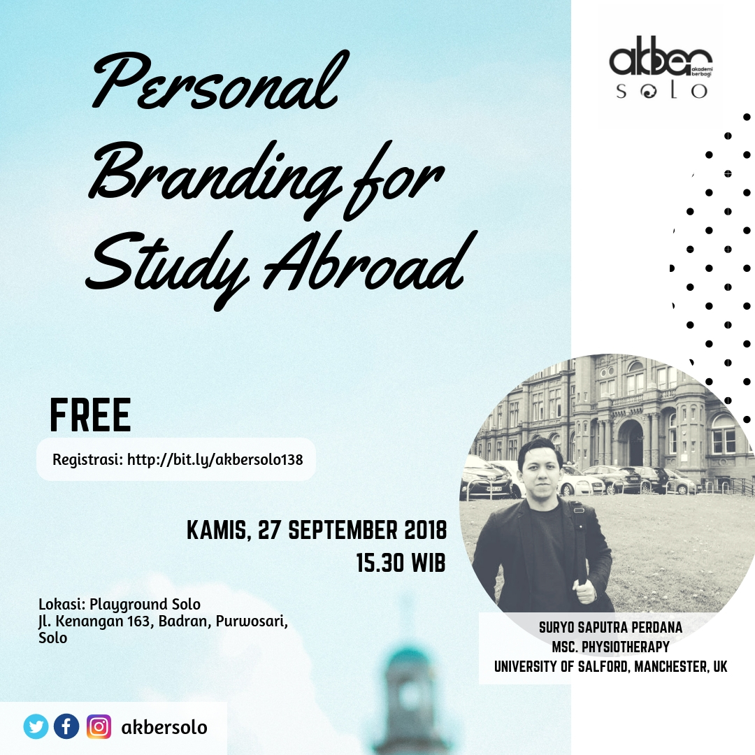 Solo: Personal Branding For Study Abroad 