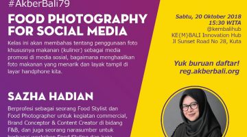 Bali: Food Photography for Social Media 