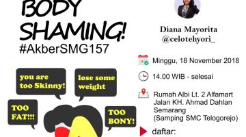 Semarang: Stop Body Shaming! 