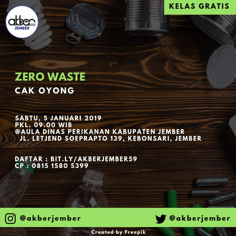 Jember: Zero Waste 