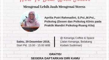 Palembang: How To Deal With Stress 