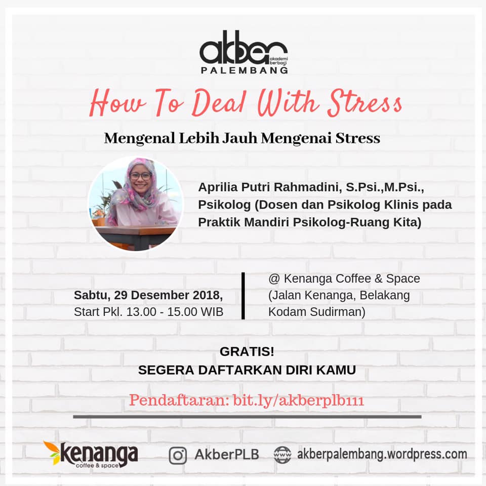Palembang: How To Deal With Stress 