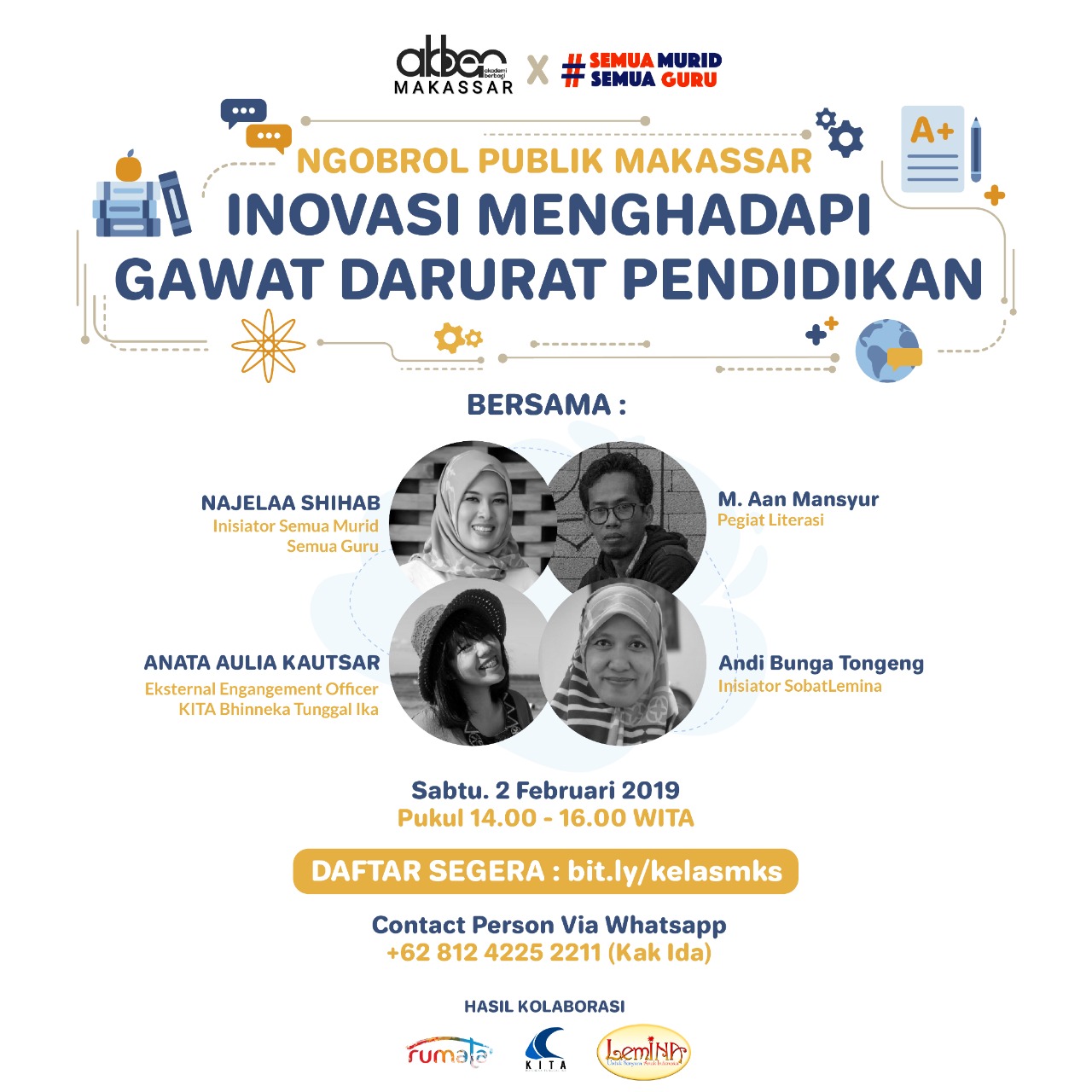 Makassar: Inovasi Menghadapi Gawat Darurat Pendidikan 
