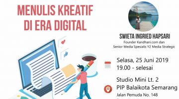Semarang: Menulis Kreatif Di Era Digital 