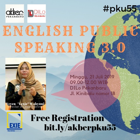 Pekanbaru: English Public Speaking 3.0 