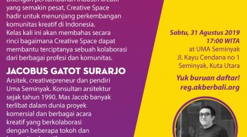 Bali: Kolaborasi di ruang kreatif